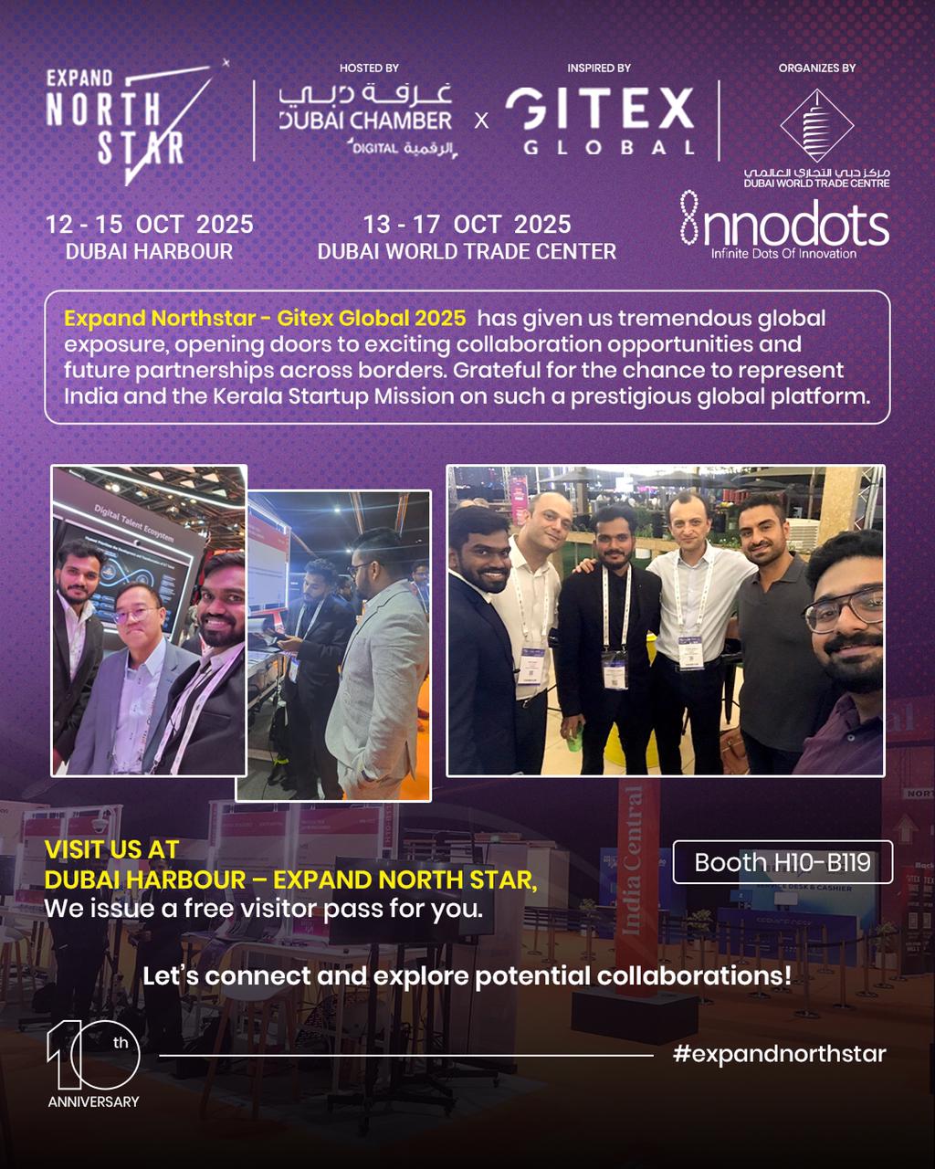 Innodots Innovations Showcases AI Powered Surveillance and Affordable Exoskeleton at Expand North Star GITEX Global 2025